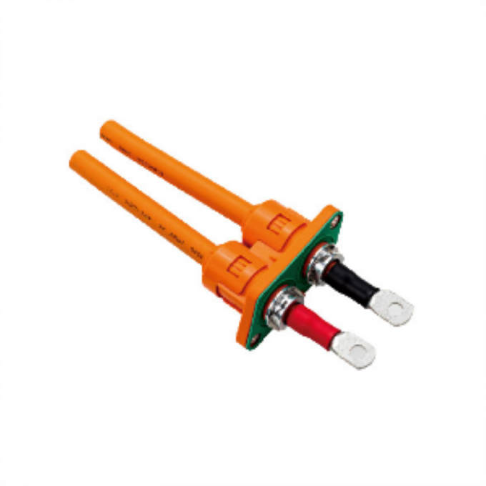 Thru Hole 2 / 3Pin High Voltage Connector Waterproof For Vehicle Mounted