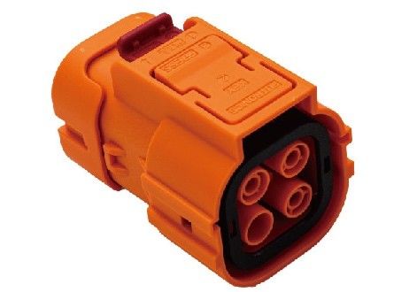 1000V DC RoHs DC Power IP67 3 Pin Electrical Automotive Connector With Plastic Shell