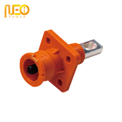 1500V 125A Single Pin Right Angle Connector Plastic for Power Storage