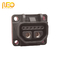 2 Touch 4 Hole Flange Panel Male e scooter battery connector with Secondary lock function