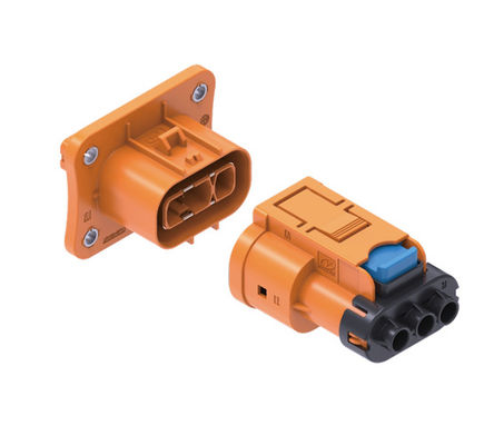 Neopower High-Performance 3-Pin Electrical Connector for OBC & BDU, 1000V 40A, IP67