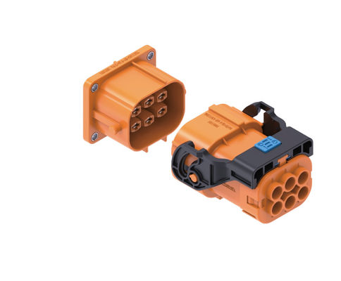 Neopower 1000V High-Voltage 6 Pin Automotive Connector for OBC & BDU Power Supply