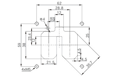 Neopower 2 Pin High Voltage Hybrid Power Connector 400A 1000V with HVIL and 360° Shielding