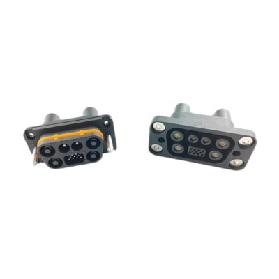 Neopower 240A/120A Stacked Energy Storage Connector Set | 1500V DC Plug & Floating Receptacle