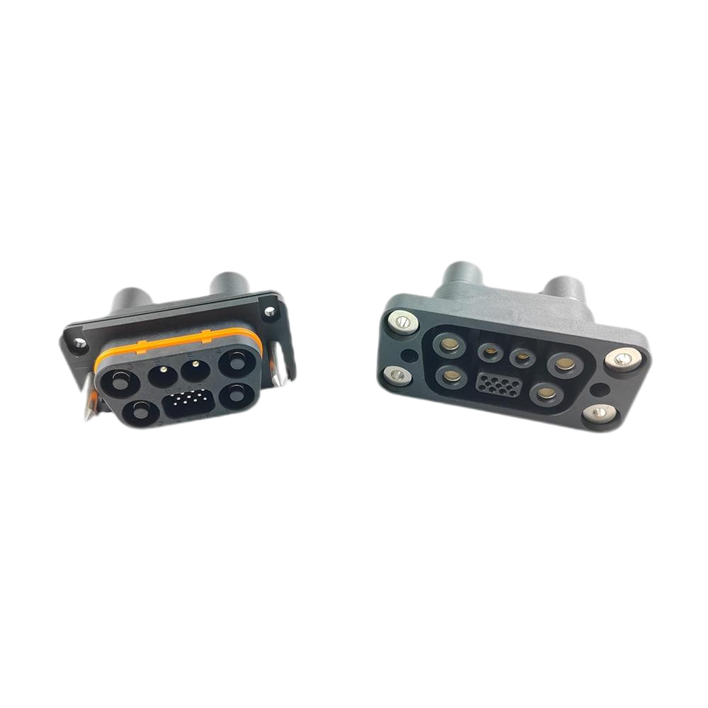 Floating Plug Socket 240A/120A Stacked Energy Storage Connector Set | 1500V DC Plug ...